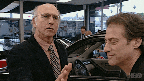 pushy used car salesman